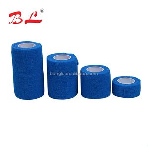 Non Woven Elastic Self Adhesive Wrap Tape Sports <strong>First</strong> <strong>Aid</strong> Cohesive <strong>Bandages</strong> for Wrist Ankle Sprains Horse <strong>Bandage</strong> - Product Image 3