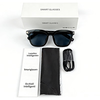 Écouteurs sans fil intelligents IA de pointe pour lunettes, interaction tactile, assistant vocal, lecture de musique