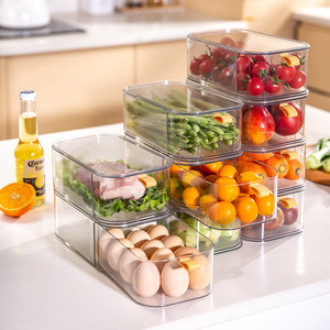 Sanga New Drawer Style Kitchen Storage Boxes with Lids Leak-proof Stackable Airtight Food Storage Containers