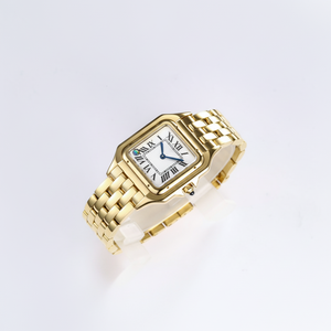 Nuevo <span class=keywords><strong>Reloj</strong></span> de Pulsera de Cuero <span class=keywords><strong>para</strong></span> Mujer, Diseño Minimalista de Moda, Carátula de Acero Inoxidable, Mecánico, de Lujo - Product Image 4