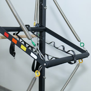 Entrenamiento de Yoga Plegable Pilates Reformer Uso en el hogar <span class=keywords><strong>360</strong></span> Rotación Pilates Reformer Fitness Machine-para Home Core Bed Workout - Product Image 4