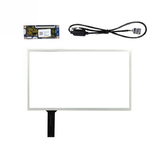 21.5" Inch Direct PCAP USB OEM Factory Small MOQ 10 Points Multi Capacitive Open Frame Touch Screen Panel for TFT Lcd Module