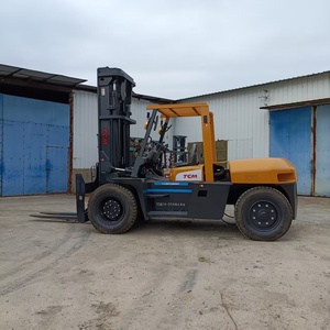 Montacargas Usado Japan TCM FD100 10T, Diésel, Neumáticos Sólidos, en Oferta - Product Image 2