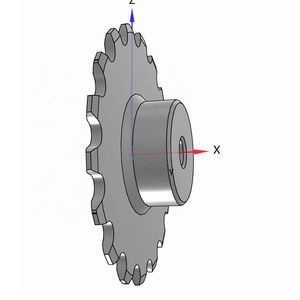 Pignons de chaîne pour bois ISO Factory 81X, pignons de chaîne de convoyeur à bois à double pas personnalisés 81XH 81XXH - Product Image 4