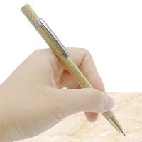 Stylet de marquage portable à pointe en carbure pour céramique, verre, carrelage, coquillages, métal et construction – Outil de gravure et de marquage