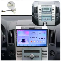 Autoradio GPS Stéréo Multimédia Android 10 UIS7862 8+128 Go pour Toyota Corolla Verso AR10 2004-2009 avec CarPlay Sans Fil