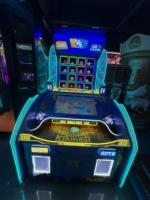 Machine d'arcade de jeu de récompense par lancer de balle pour 2 joueurs, à monnayeur, pour centre de jeux