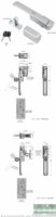 Poignées et serrures de porte, serrure à compression avec clé pour four de chambre d'essai, serrure de porte SK1-520R