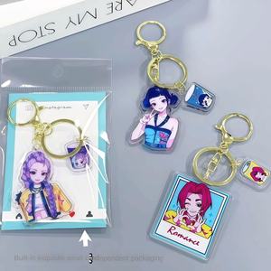 Porte-clés Kpop SEN YE Hunter, porte-clés pour sac à dos d'étudiant, sacs à main, cadeau pour amis, porte-clés en acrylique double face - Product Image 3