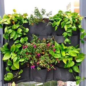 Vente Flash : Jardinière Murale Verticale en Fibre de Verre, Sacs de Culture pour Plantes en Feutre - Product Image 3