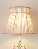 Lampe de chevet LED moderne pour chambre d'enfant, veilleuse en forme de château de dessin animé, lustre pour chambre d'enfant