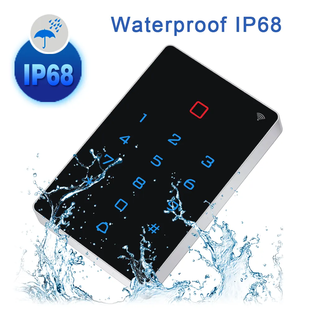 Waterproof Keypad Access Control Wifi Tuya Rfid Card Readers Access Control