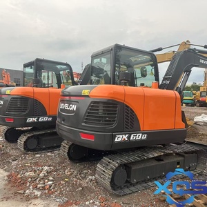 Mini-excavatrice Doosan DX60 de 6 tonnes, nouvelle pelle sur chenilles hydraulique avec moteur, pompe PLC, prix compétitif, haute qualité - Product Image 2