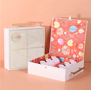 2026 New Designed Custom Luxury Cosmetic Recycled Customized <strong>Cardboard</strong> Paper <strong>Suitcase</strong> Stacking Coffee Mugs Gift Sets with Stand - Product Image 1