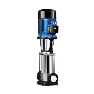Pompe à eau centrifuge submersible multicellulaire en acier inoxydable 220V 380V verticale industrielle intelligente