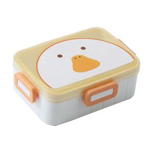 ICEN B34 High Quality Plastic <b>Lunch</b> <b>Box</b> Bento <b>Box</b> Children Preschool Snack Containers with Spoon - Product Image 4
