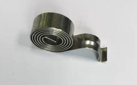 Bobine plate en acier inoxydable, Tension en spirale, brosse en carbone, câble d'extension de moteur, bobine, ressort à Force constante