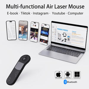 Stylo pointeur laser rouge rechargeable, présentateur sans fil avec pointeur laser, clic de <span class=keywords><strong>présentation</strong></span> <span class=keywords><strong>PowerPoint</strong></span> - Product Image 2