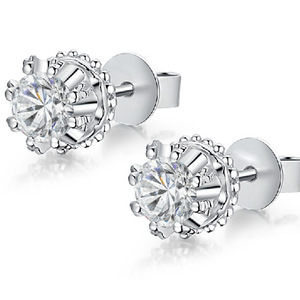 Orecchini a Perno a Forma di Fiocco di Neve per Donne, Accessori Eleganti e Minimalisti per l'Inverno, Regalo Quotidiano alla Moda - Product Image 1