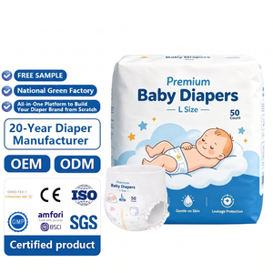 Muestra Gratuita OEM ODM Pañales Desechables para Bebé con Logotipo Personalizado a Bajo Precio, Pantalones Pull-up, Pañales para Bebé Baratos al por Mayor - Product Image 1