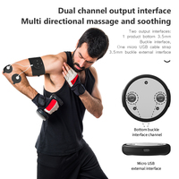 Application corporelle de stimulateur musculaire d'électrodes d'unité de dizaines contrôlées par l'application portative pour le soulagement de la douleur de période