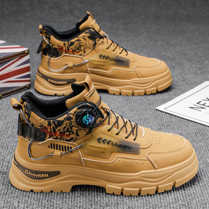 High <b>Top</b> Men's Casual Shoes Multi Functional Leisure Outdoor <b>Walking</b> Leisure Shoes Teenagers Mountaineering Durable - Product Image 2