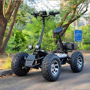 ESWING High Power 10000 Motor 50 <span class=keywords><strong>M</strong></span>-p-h Opvouwbare All Terrain 60v 50ah Huishoudelijke Batterij 4 Wiel 4x4 ATV Off-Road Elektrische Scooter - Product Image 4