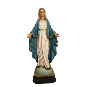 Custom Resin Catholic Religious Products Mother Mary Statues Articles Crafts Home Decor Sculpture Christian Gifts Religious