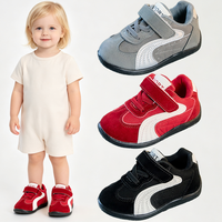 Chaussures de marche pour grands enfants, best-seller en gros, garçons et filles, doublure respirante, semelle légère en PVC, usage décontracté, fermeture auto-agrippante