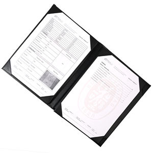 ที่ใส่เมนูอาหารดีไซน์ใหม่ขนาด A4โต๊ะวางบนโต๊ะอาหารคุณภาพสูงจาก Yimi - Product Image 1