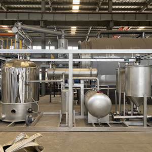 Système de distillation d'huiles usagées à petite échelle 500kg-1T, adapté au traitement d'huiles moteur usagées, produisant du carburant diesel et du bitume en副produit - Product Image 1