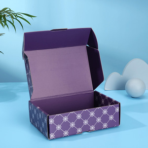 Hũ Nến Cắt Theo Khuôn Cung Cấp Từ Nhà Máy Có Nắp Hộp Bưu Phẩm In Hai Mặt Tùy Chỉnh Bao Bì Hộp Bưu Phẩm Có Logo - Product Image 2