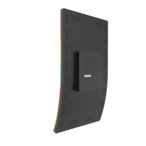 55インチ曲面スクリーンモニター 4Kビデオゲームモニター 電子ゲーム機用 スロットLCDディスプレイ 静電容量式タッチモニター - Product Image 3