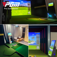 Système de simulateur de golf 3D infrarouge PGM MNQ002, aide à l'entraînement professionnelle pour usage domestique