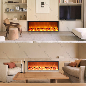 <span class=keywords><strong>Chimenea</strong></span> Eléctrica Colgante de Doble Cara CRUISE, Ecológica, para TV - Product Image 2