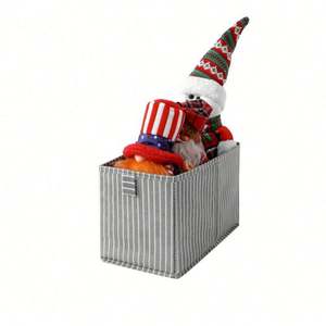 LOONDE 2022 New Non Woven Perspective <b>Drawer</b> <b>Storage</b> <b>Box</b> Folding Bin PVC Transparent Window <b>Storage</b> <b>Box</b> - Product Image 2