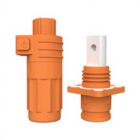 Borne de connexion étanche en cuivre pour stockage d'énergie 400A/450A, à courant élevé, pour batterie au lithium, avec trou fileté, prise 5-10