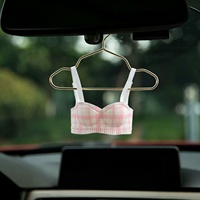 Mini-cintre moderne pour soutien-gorge, ornement suspendu pour rétroviseur de voiture, décoration intérieure maison et auto, cadeau