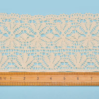 Prix d'usine – Bordures larges tressées 100 % coton, garnitures au crochet pour la confection de robes et sacs – Luxe, sexy, romantique, élégant