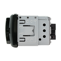 Autoradio BQCC universel avec application de localisation pour voiture, lecteur MP3 1DIN, tuner FM, écran LED, stéréo, ports AUX USB, RCA, et chargement Type-C