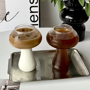 Tazas Creativas con Forma de Hongo |   Vasos Transparentes de Vidrio para Bebidas |   Específico para Fiestas en Bares KTV, Clubes y Pubs Gourmet - Product Image 4