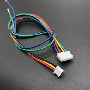 Kablo Demeti XH2.54 <span class=keywords><strong>2</strong></span> Pinli Çift Başlı Bağlantı Terminal Kablosu 4P Elektronik Hat - Product Image 3