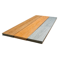 Planches de terrasse en composite WPC, fabrication de terrasses extérieures, nouvelle co-extrusion, double couleur, terrasse solide en WPC pour jardin