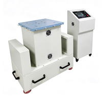Table vibrante électromagnétique 3 axes XYZ de 60 kg, 500x500 mm, pour les tests de fiabilité des produits électroniques, automobiles et d'emballage.