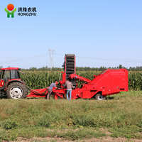 Moissonneuse-batteuse multifonctionnelle à faible bruit pour pommes de terre, carottes et maïs, haute performance, compatible avec tracteurs de 30 à 120 CV
