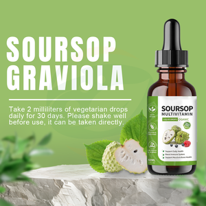 Private Label Zuurzak Multivitamine Vloeibare Druppels 100% Zuivere Immuunondersteuning Orale Vloeistof Gezondheidsvoeding 60ml - Product Image 2