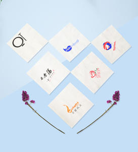 Servilleta de tejido cuadrado comercial para hoteles, cafeterías, restaurantes para llevar para cena y hamburguesa, té con leche, uso en tienda de té - Product Image 6