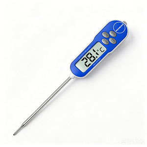 Termómetro Digital de Acero Inoxidable WENMEICE LDT-1820 con Logotipo Personalizado, Lectura Instantánea, Resistente al Agua, para Carne, Líquidos y Velas - Product Image 2