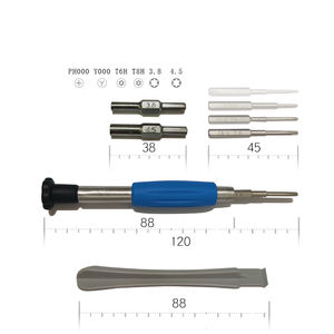10 ensembles Outils De Réparation Kit 3.8 4.5 T6 T8 Croix Y Trois Ailes Tournevis Outil Pour Interrupteur GO GBA SP <span class=keywords><strong>Nes</strong></span> 3DS XL PSP - Product Image 6