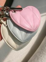 Nouveau porte-clés portable en forme de cœur Winway pour sac de maquillage, miroir de maquillage, porte-clés, miroir cosmétique de voyage